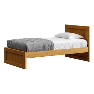 Panel Bed. 37in Headboard, 16in Footboard. Sizes up to King