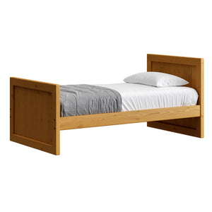 Panel Bed. 37in Headboard, 29in Footboard. Sizes up to King