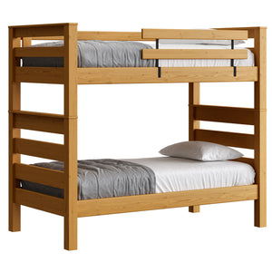 TimberFrame Bunk Bed. Twin Over Twin.
