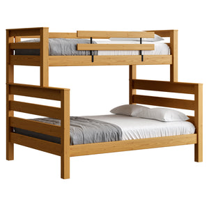 TimberFrame Bunk Bed. TwinXL Over Queen.