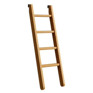 Angled Ladder, Use with Twin, Full or Queen Bunk Beds.