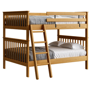 Mission Bunk Bed. Full Over Full.