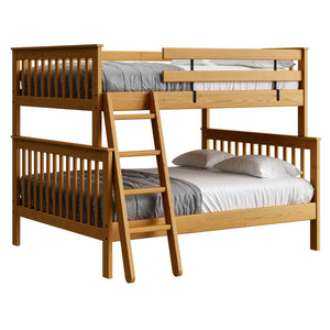 Mission Bunk Bed. FullXL Over Queen.