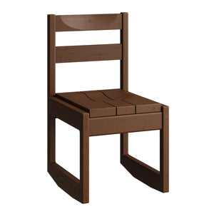 3 Position Chair, Wood Seat and Back