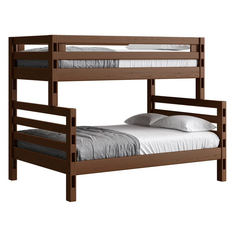 Ladder End Bunk Bed Twin Over Full Crate Designs Furniture