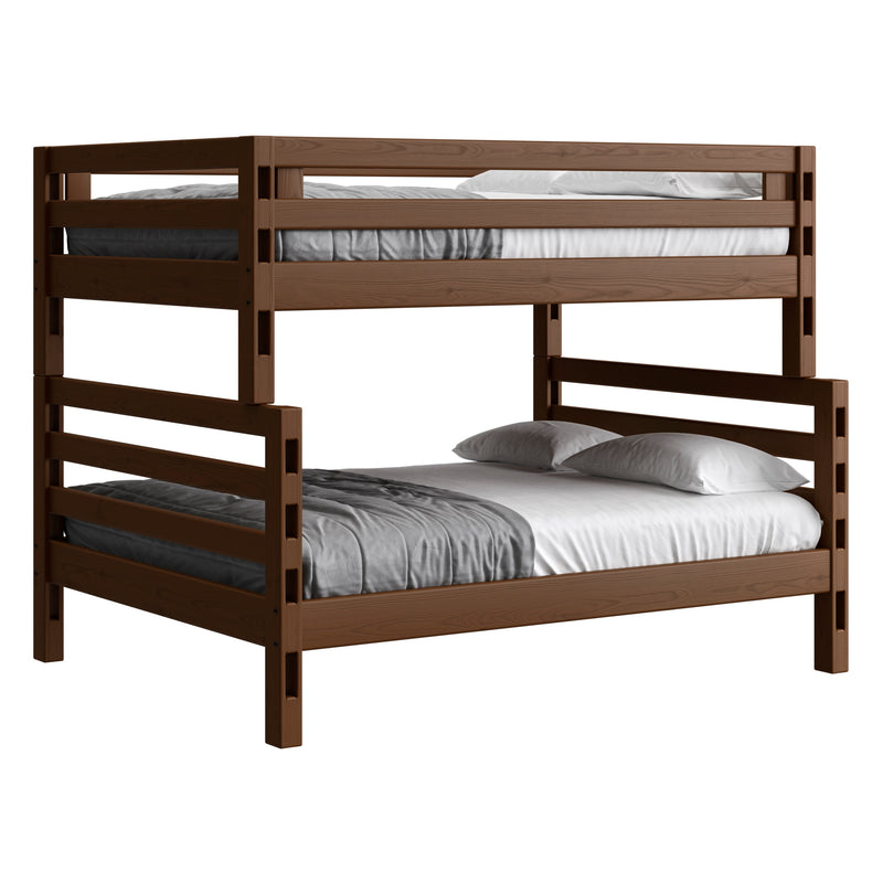 Ladder End Bunk Bed FullXL Over Queen Crate Designs Furniture