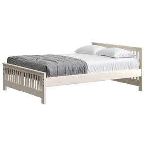 Shaker Bed. 29in Headboard, 18in Footboard. Sizes up to Queen