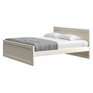 Panel Bed. 37in Headboard, 22in Footboard. Sizes up to King