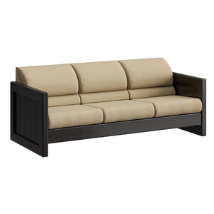 Sofa, 3 Seats, Attached Back Cushions
