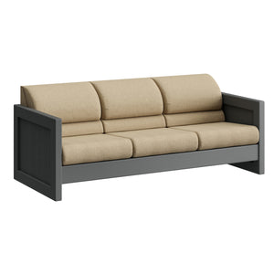 Sofa, 3 Seats, Attached Back Cushions
