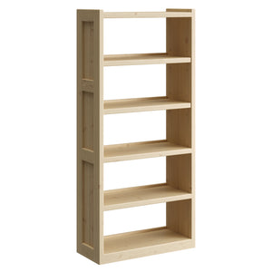 Bookcase, Open Back, 33in Wide, 72in Tall