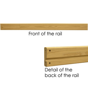 Bookcase Bed Rail.