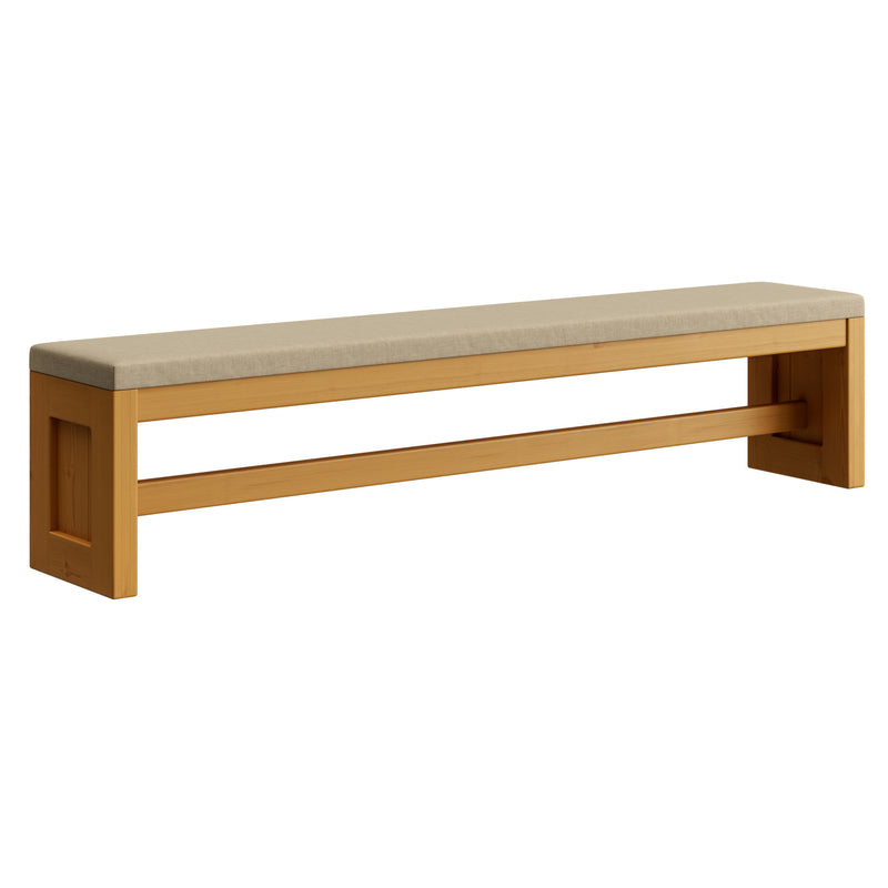Upholstered Bench - 80in Wide – Crate Designs Furniture