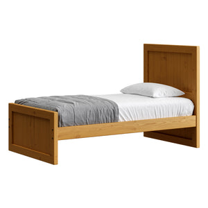 Panel Bed. 48in Headboard, 22in Footboard. Sizes up to King