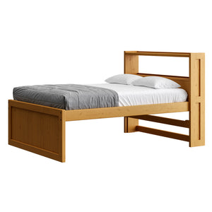 Captain's Bookcase Bed. Sizes up to King