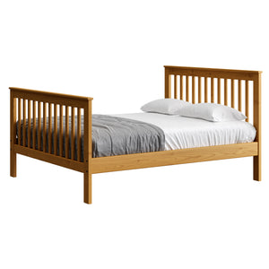 Mission Bed. 36in Headboard, 29in Footboard. Sizes up to Queen