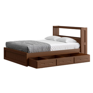 Bookcase Bed with Trundle. Sizes up to King