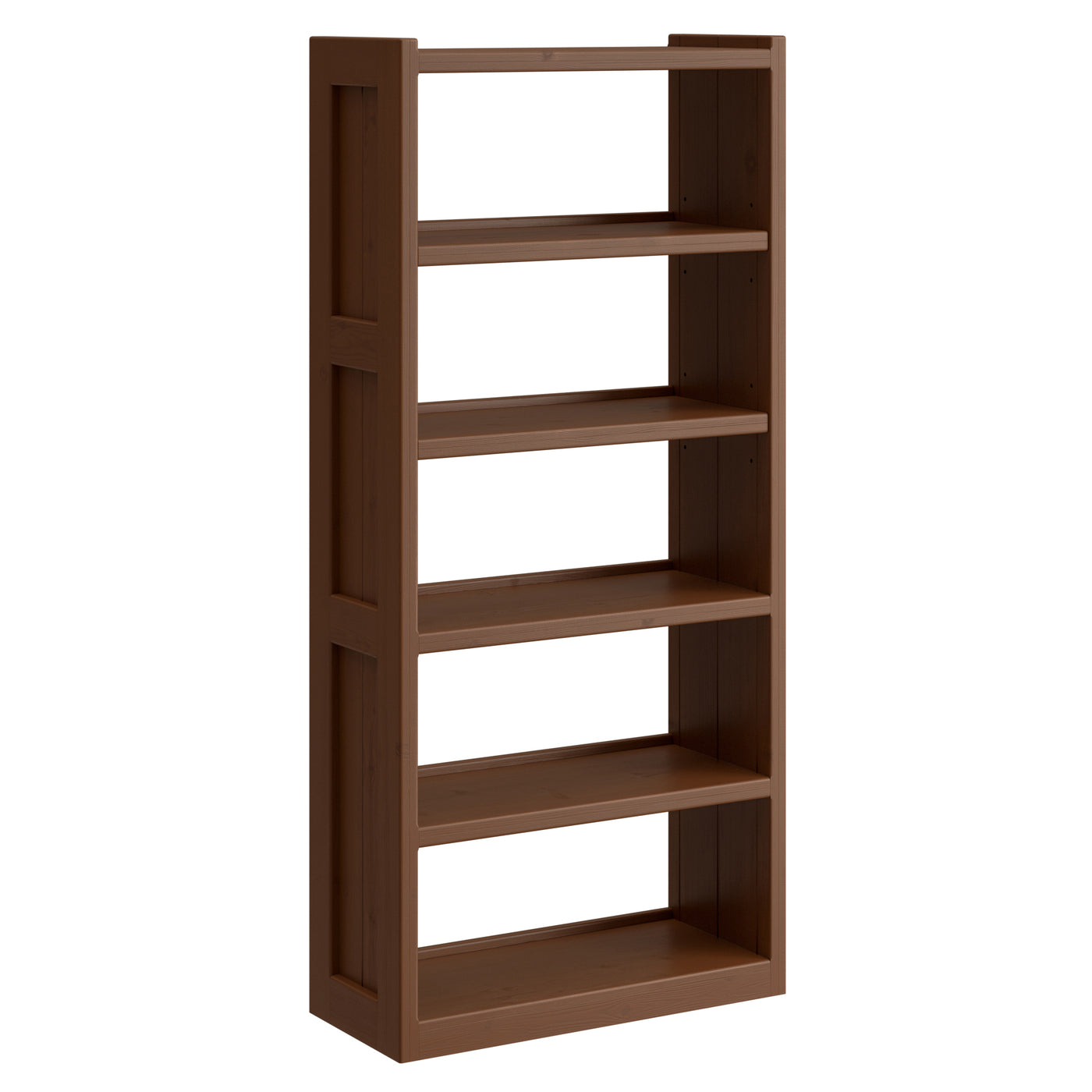 Bookcase Open Back 33in Wide, 74in Tall – Crate Designs Furniture