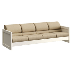 Sofa, 4 Seats, Attached Back Cushions