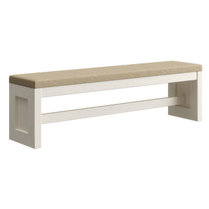Upholstered Bench, 62in Wide
