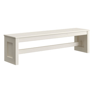 Bench, Wood Top, 43in, 63in, 81in wide