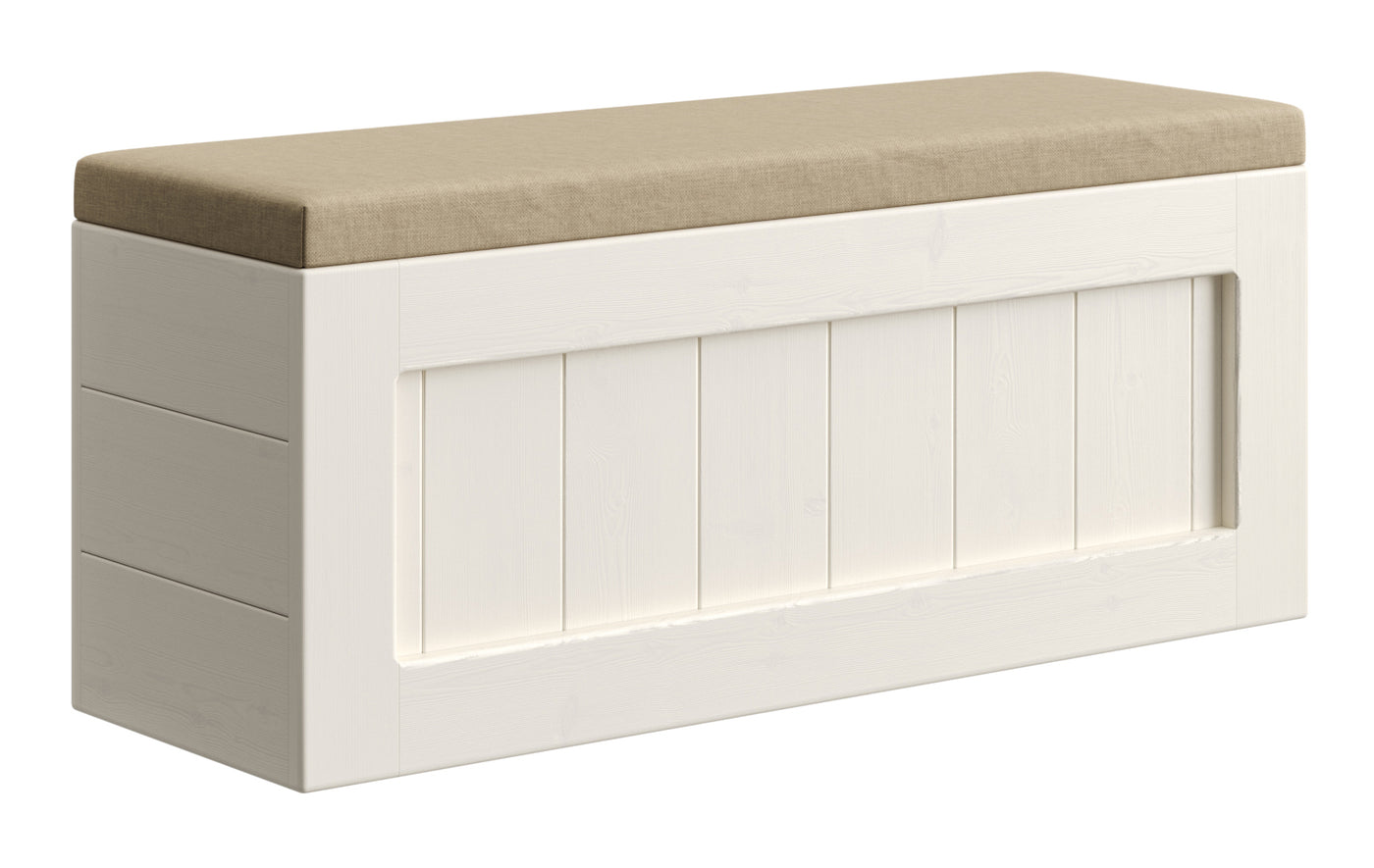 Storage bench, 42in wide – Crate Designs Furniture