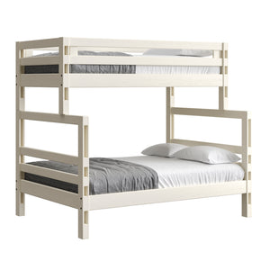 Ladder End Bunk Bed. Twin Over Full.
