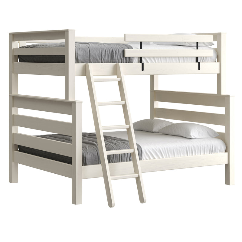 TimberFrame Bunk Bed - FullXL Over Queen With Ladder. – Crate Designs ...