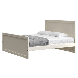 Panel Bed. 48in Headboard, 29in Footboard. Sizes up to King