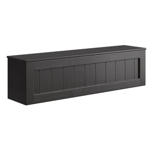 Storage Bench, Wood Top, 31in, 43in, 63in, 81in wide