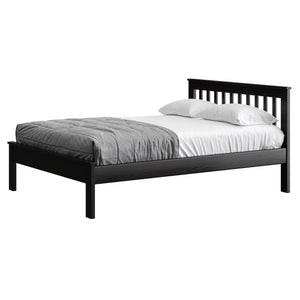 Mission Bed. 29in Headboard, 17in Footboard. Sizes up to Queen
