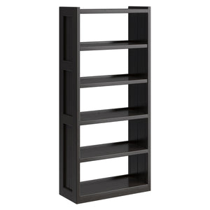 Bookcase, Open Back, 33in Wide, 72in Tall