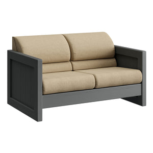 Loveseat, Attached Back Cushions