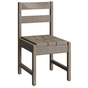 Dining Chair, Narrow, Wood Seat and Back