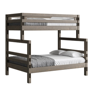 Ladder End Bunk Bed. Twin Over Full.