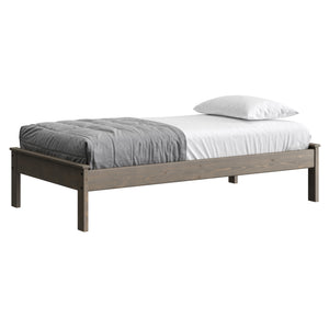Mission Bed. 17in Headboard, 17in Footboard. Sizes up to Queen