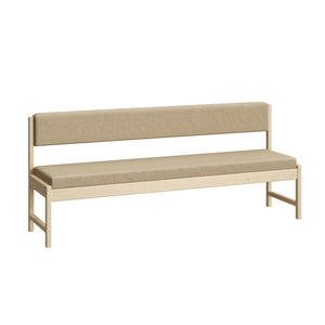Bench with Back, 80in Wide