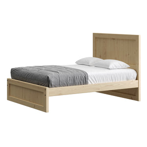 Panel Bed. 48in Headboard, 16in Footboard. Sizes up to King