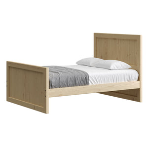 Panel Bed. 48in Headboard, 29in Footboard. Sizes up to King